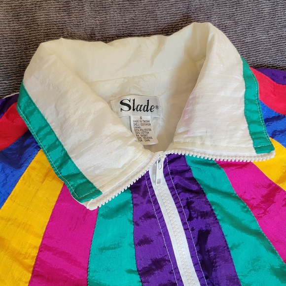 Vintage 80's Track Suit/Windbreaker Top - Picture 10 of 13